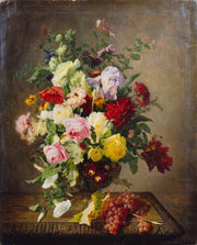 Flowers and Fruit print