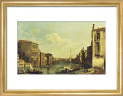 Venice: The Grand Canal from Campo San Vio towards the Bacino print