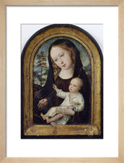 The Virgin and Child print