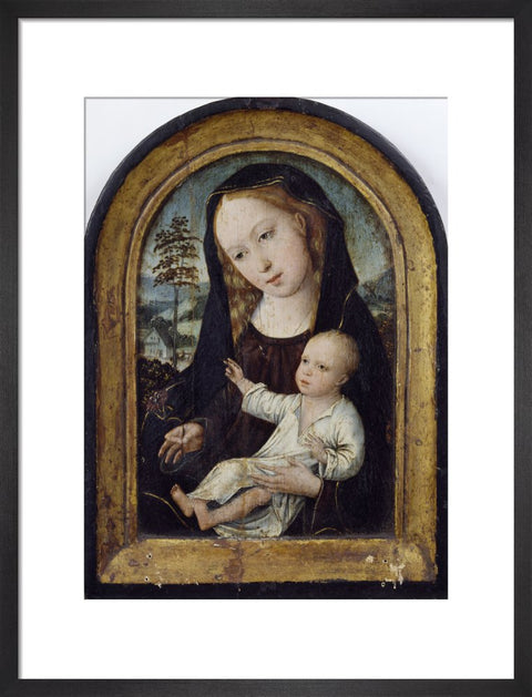 The Virgin and Child print