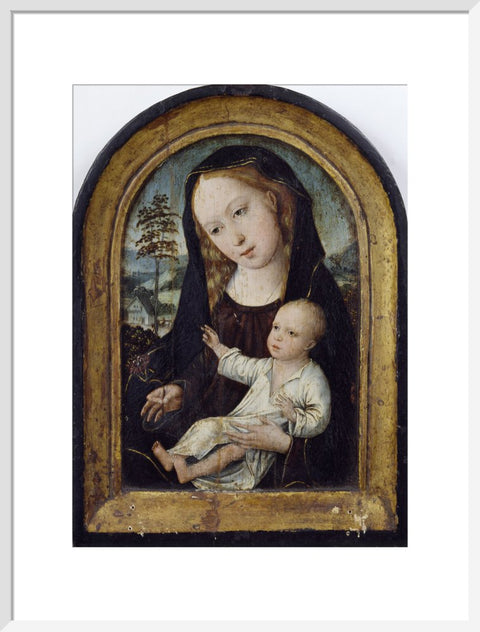 The Virgin and Child print
