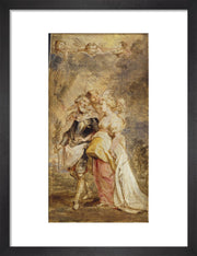 The Union of Henri IV and Marie de Médicis print