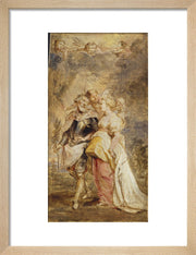 The Union of Henri IV and Marie de Médicis print