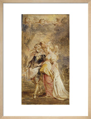 The Union of Henri IV and Marie de Médicis print