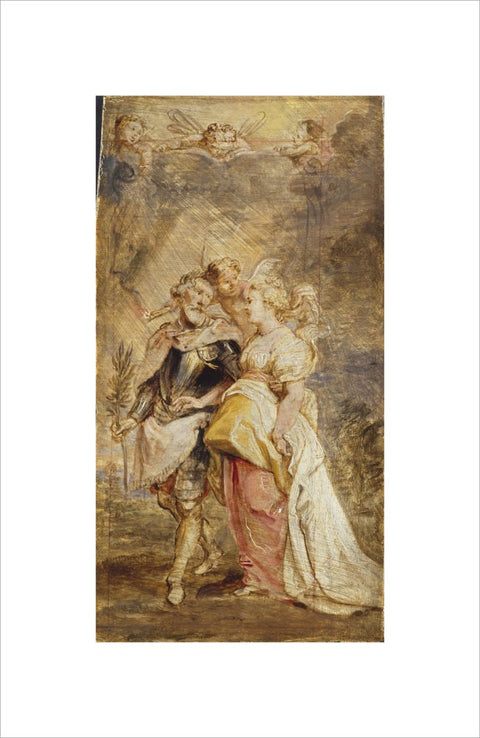 The Union of Henri IV and Marie de Médicis print