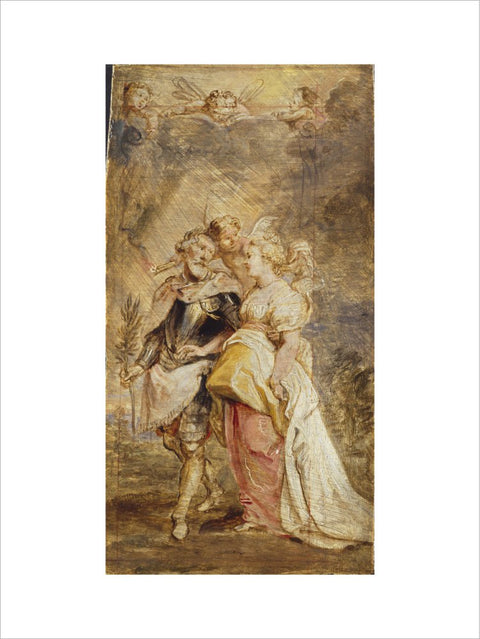 The Union of Henri IV and Marie de Médicis print