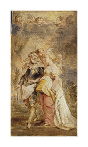 The Union of Henri IV and Marie de Médicis print