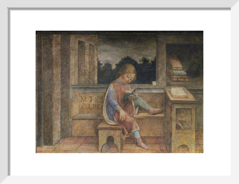 The Young Cicero Reading print