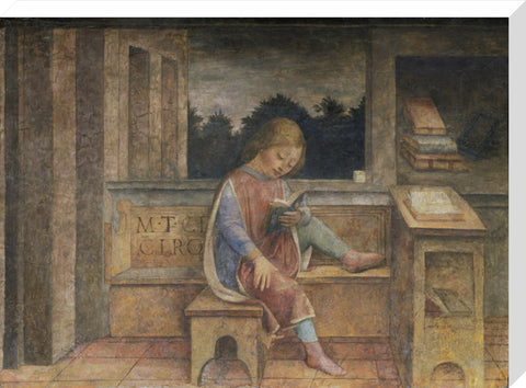 The Young Cicero Reading print
