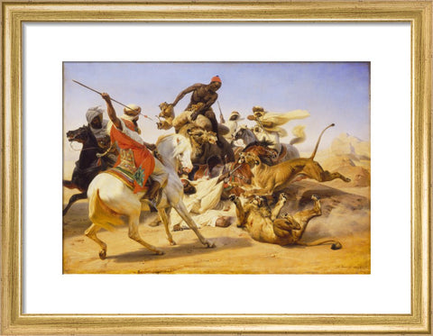 The Lion Hunt print