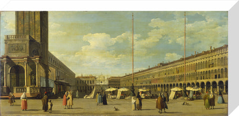 Venice: the Piazza San Marco print