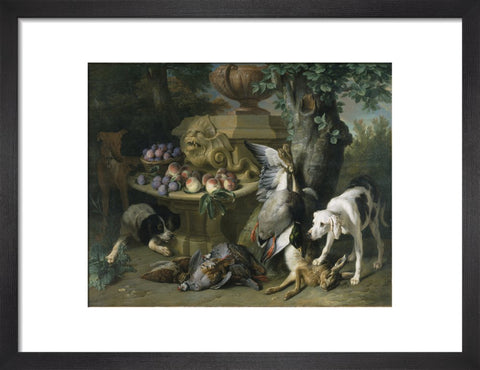 Dogs, Dead Game and Fruit print