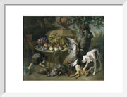 Dogs, Dead Game and Fruit print