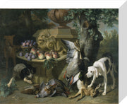 Dogs, Dead Game and Fruit print