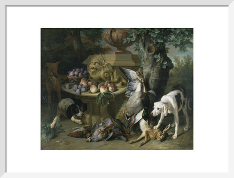 Dogs, Dead Game and Fruit print