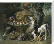 Dogs, Dead Game and Fruit print