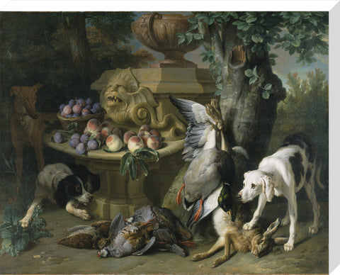 Dogs, Dead Game and Fruit print
