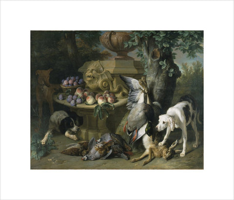 Dogs, Dead Game and Fruit print