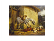 The Wounded Trumpeter print