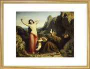 The Temptation of Saint Hilarion print