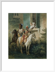 The Hussar's Adieu print