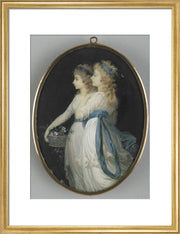 Georgiana, Duchess of Devonshire, and Lady Elisabeth Foster print
