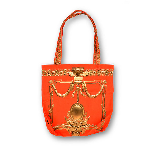 Gilded Tote Bag Coral