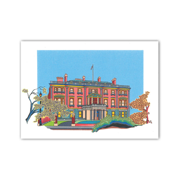 Hertford House from Manchester Square Greetings Card